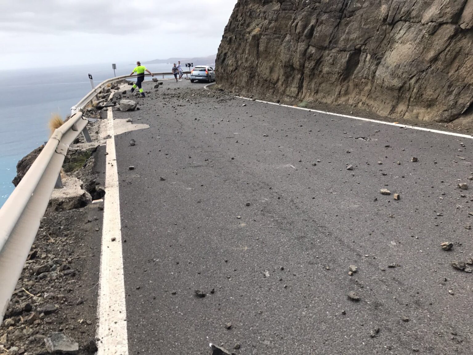 Anuncian el inicio de las obras de la carretera de La Aldea el 25 de septiembre