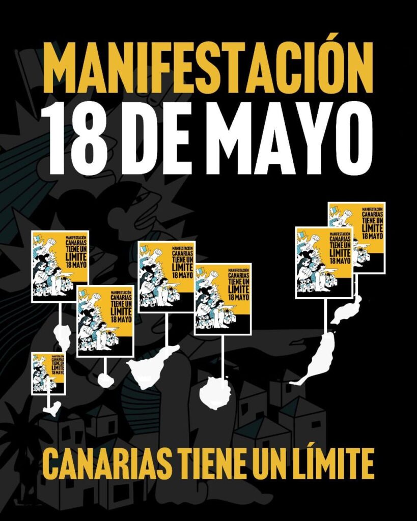 Toda Canarias llamada a movilizarse en las islas y en el exterior el 18M
