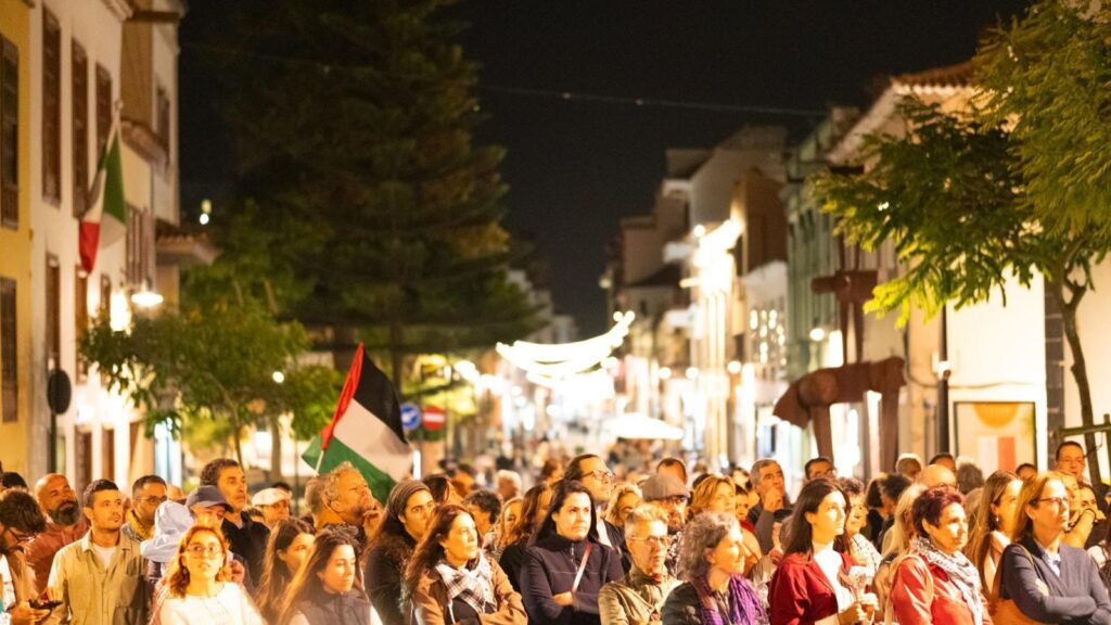 Marcha nocturna por Palestina, un grito y un soplo de esperanza
