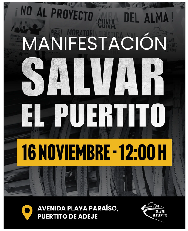 Nueva Manifestación contra Cuna del Alma el 16 de noviembre