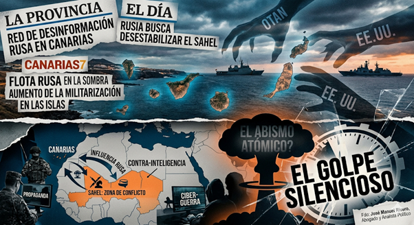 Canarias en el tablero del abismo: propaganda de guerra y el «enemigo» necesario