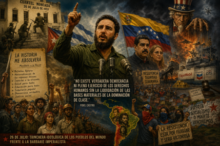 Moncada, Fidel y la vigencia insustituible del programa revolucionario frente a la barbarie imperialista