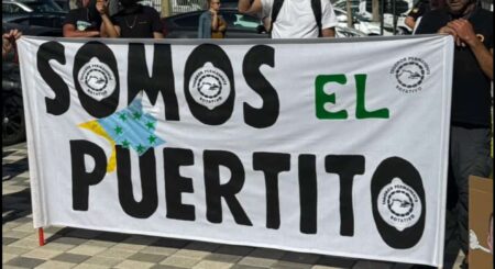 El Tagoror Permanente del Puertito de Adeje convoca una concentración ante la declaración judicial del Director General de Costas