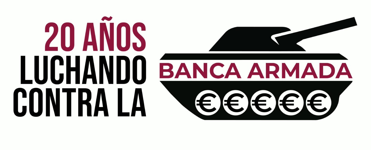 La Plataforma contra la Banca Armada se moviliza contra la financiación armamentística