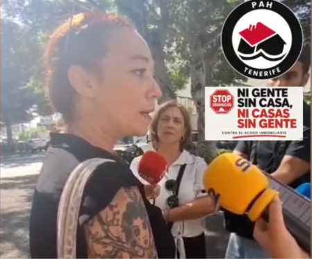 PAH Tenerife y Acción Social Canarias exigen una reunión urgente a Fernando Clavijo ante la «voraz especulación» y el acoso inmobiliario